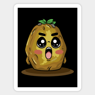 Funny Potato Magnet